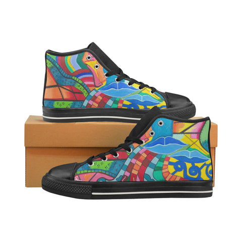 Path of Color- Women's High Tops